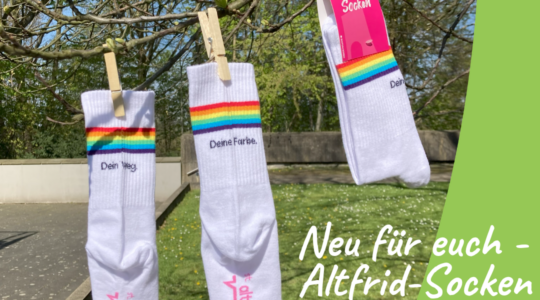 Die Altfrid-Socken sind da!!!